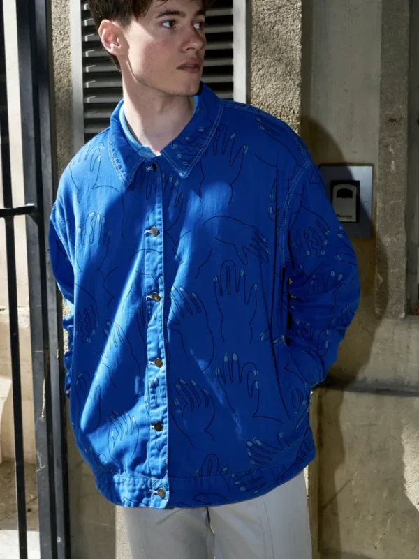 Erotokritos Coats & Jackets*Amari-Oversize Printed Work Jacket