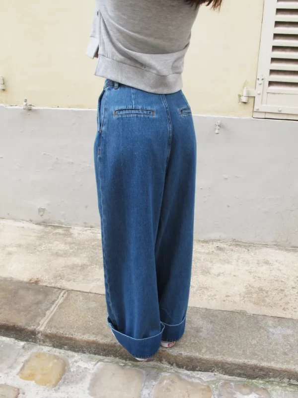 Erotokritos Bottoms*Avalon Blue Denim Pants