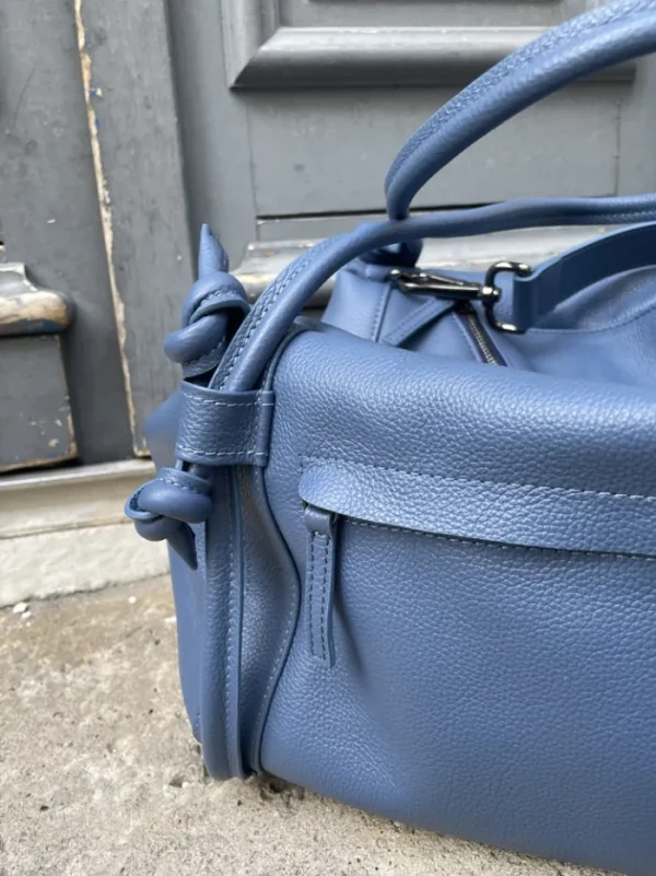 Erotokritos Bags*Basket Bag - Steel Blue