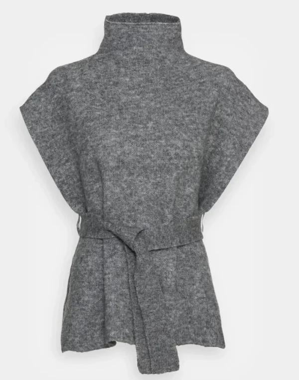 Erotokritos Knitwear | Tops & Shirts*Bowie Wool Vest-black/grey