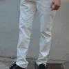 Erotokritos Bottoms*Dean-Off White Corduroy Pants