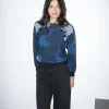 Erotokritos Knitwear | Tops & Shirts*Delia - Boat Neck Jacquard Sweater