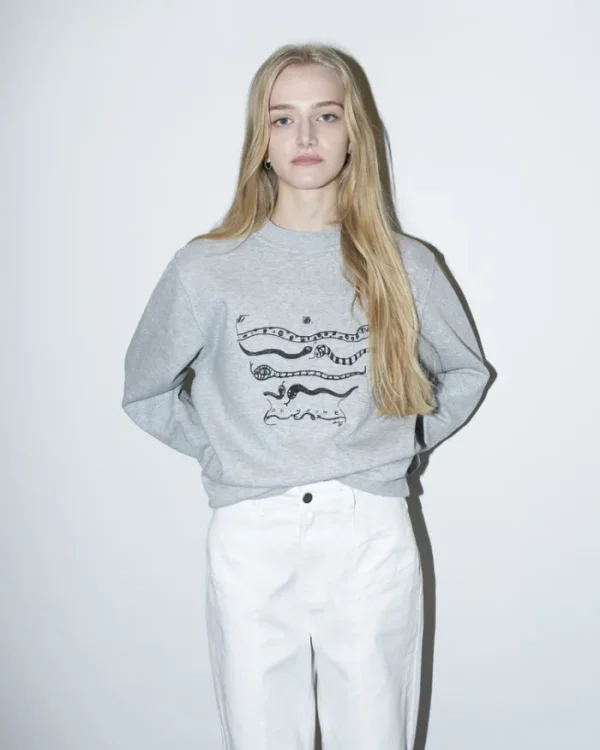 Erotokritos Tops & Shirts*Fidi - Embroidered Sweatshirt - W