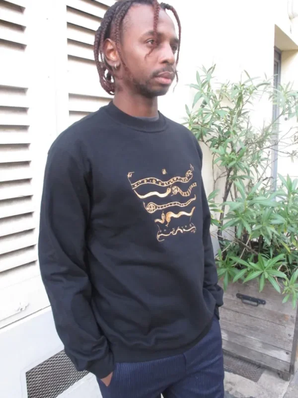 Erotokritos Tops & Shirts*Fidi - Embroidered Sweatshirt - W
