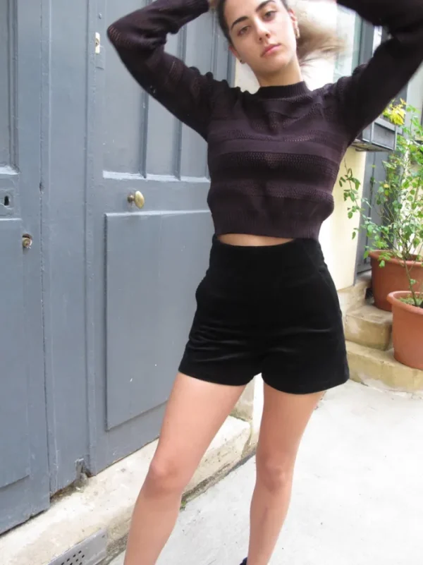 Erotokritos Tops & Shirts | Knitwear*Gemima Cropped Sweater-plum/darkgreen