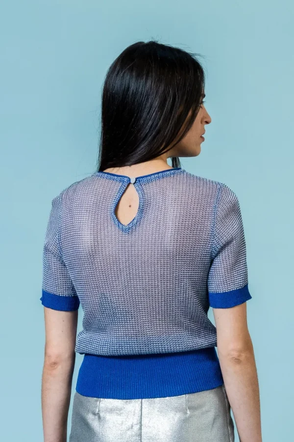 Erotokritos Tops & Shirts | Knitwear*Layane- Statement Jacquard Sweater with Venus Pattern