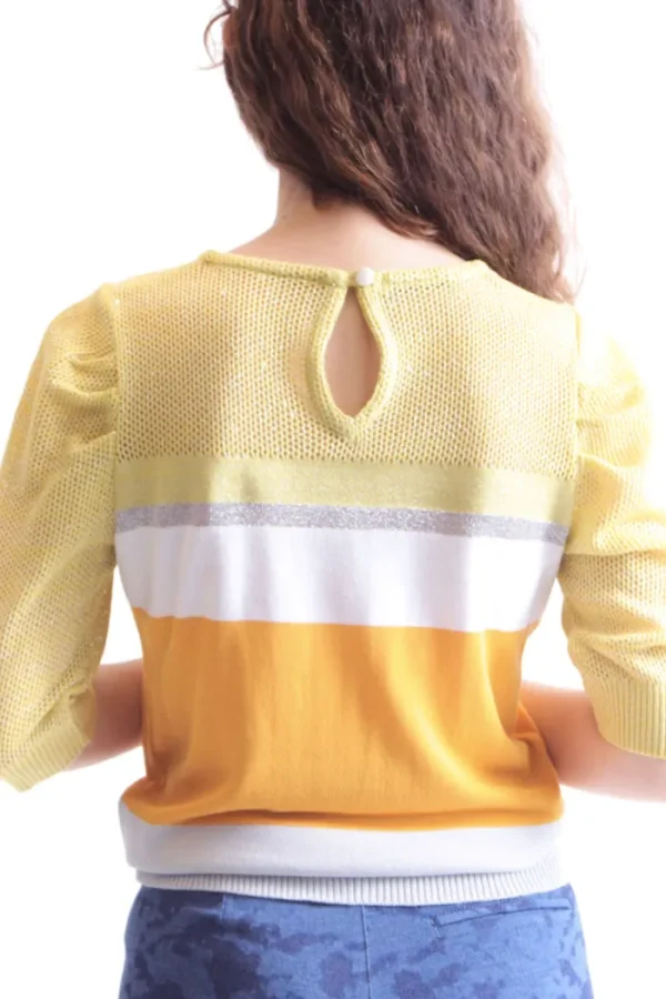 Erotokritos Knitwear | Tops & Shirts*Xya Knitted Top Yellow